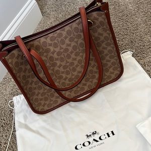 Coach Tyler Carryall in Signature Canvas